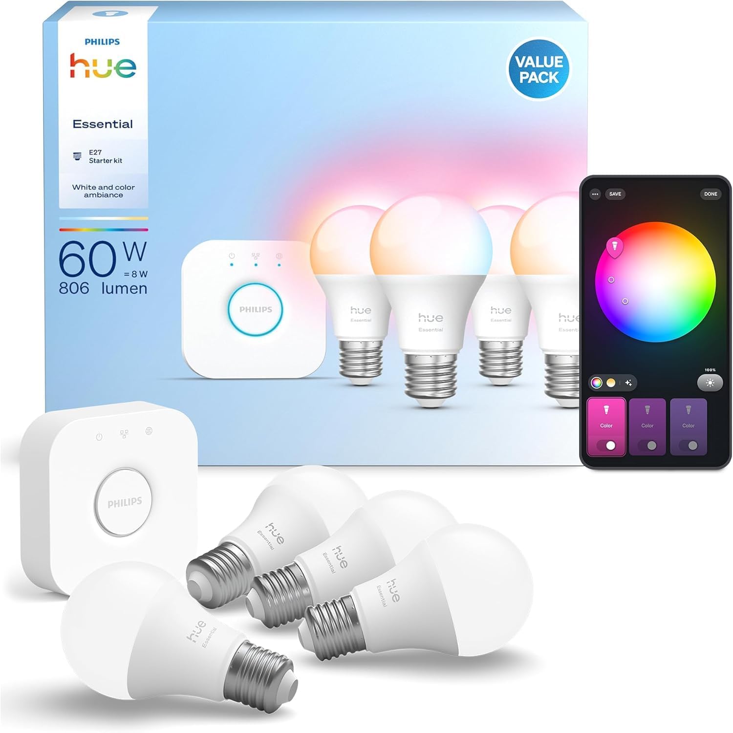 Philips Hue Starter Kit E27
